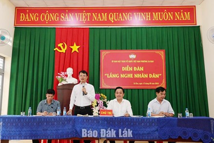 Chính quyền chủ động nghe dân nói