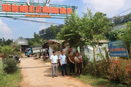 Sơn La: Đoàn kết xây dựng nông thôn mới