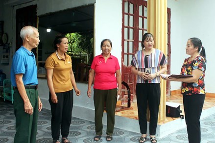 Cán bộ Mặt trận tăng cường bám sát cơ sở