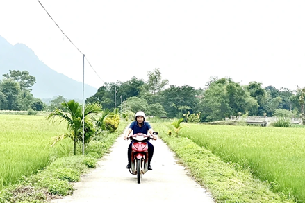 Tân Lạc xây dựng nông thôn mới nâng cao 