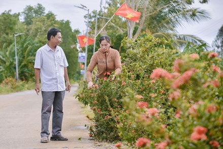 Ấp Tà Teng tích cực vận động nhân dân xây dựng nông thôn mới 