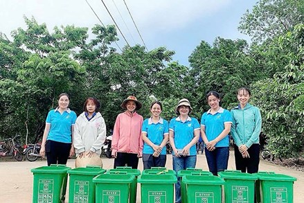 Hiệu quả thùng rác gia đình - chung tay bảo vệ môi trường ở phường Đông Xoài, tỉnh Đồng Nai