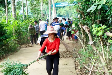Hiệu quả cuộc vận động “Toàn dân đoàn kết xây dựng nông thôn mới, đô thị văn minh” ở Sơn La