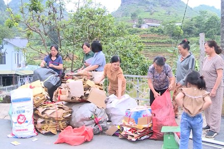 Xây dựng khu dân cư sáng - xanh - sạch - đẹp ở Tổ dân phố 7