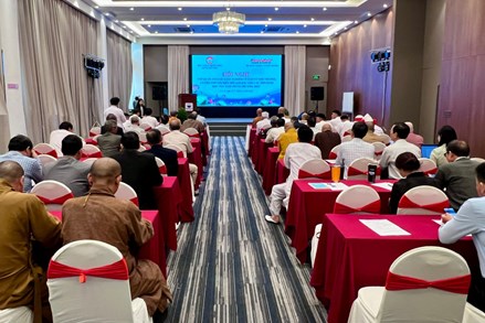 Phát huy vai trò các tôn giáo trong bảo vệ môi trường, ứng phó biến đổi khí hậu