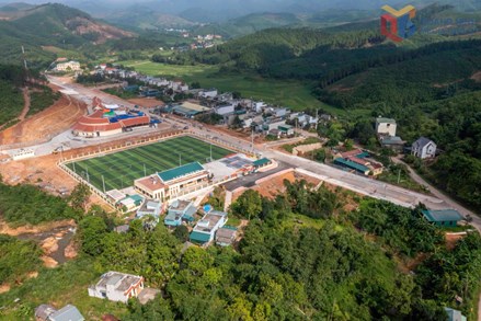 Lương Minh xây dựng xã đạt chuẩn nông thôn mới nâng cao