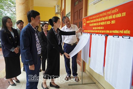 Hưng Yên: Mặt trận Tổ quốc các cấp khẳng định vai trò trong công tác bầu cử