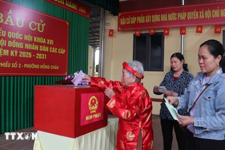Bầu cử Quốc hội và HĐND: Cử tri Hưng Yên đoàn kết nô nức đi bầu người tài, đức