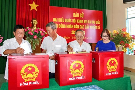 Cử tri Lâm Đồng đi bầu cử đạt 99,76%