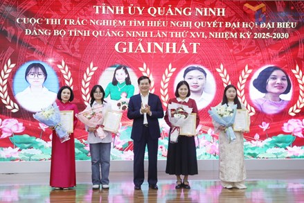 Quảng Ninh: Quyết liệt trong xây dựng Đảng trong sạch, vững mạnh