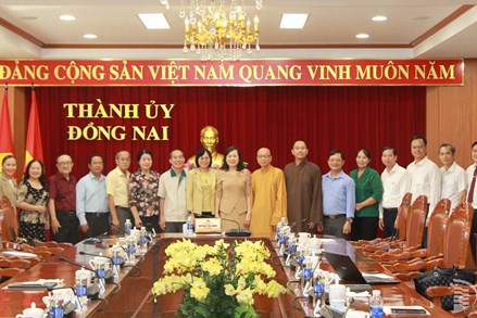 Đồng Nai: Gặp mặt đoàn đại biểu tham dự Đại hội đại biểu MTTQ Việt Nam lần thứ XI