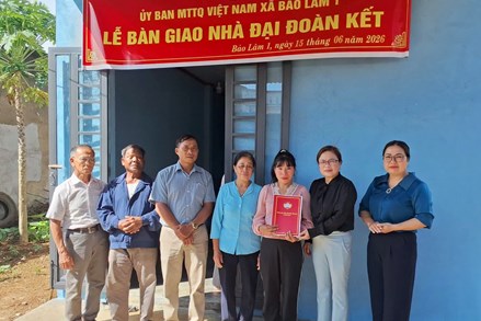 Lâm Đồng: Lan tỏa tinh thần tương thân tương ái từ cơ sở