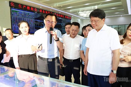 Đoàn công tác của Ủy ban MTTQ Việt Nam tỉnh Tuyên Quang thăm, làm việc tại tỉnh Quảng Tây (Trung Quốc)