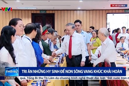 Tri ân những hy sinh để non sông vang khúc khải hoàn