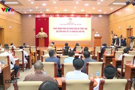 LỜI HIỆU TRIỆU TINH THẦN GIÚP NHÂN DÂN VƯỢT QUA BÃO LŨ