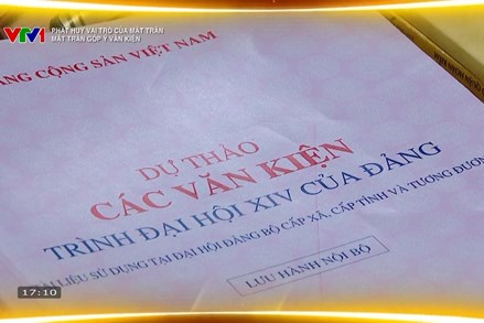 Mặt trận góp ý dự thảo các văn kiện Đại hội XIV của Đảng
