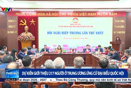 Dự kiến giới thiệu 217 người ở Trung ương ứng cử Đại biểu Quốc hội
