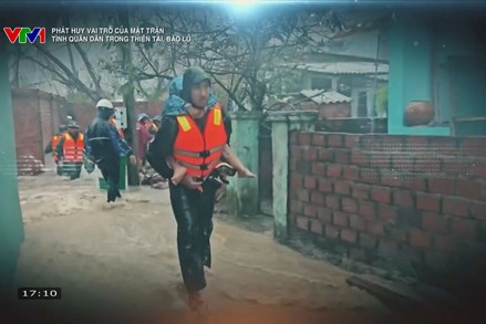 Tình quân dân trong thiên tai, bão lũ