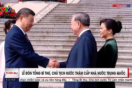 Lễ đón Tổng Bí thư, Chủ tịch nước Tô Lâm thăm cấp Nhà nước đến Trung Quốc