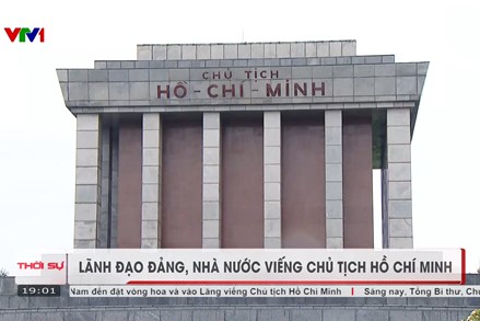 Lãnh đạo Đảng, Nhà nước, Mặt trận Tổ quốc Việt Nam vào Lăng viếng Chủ tịch Hồ Chí Minh