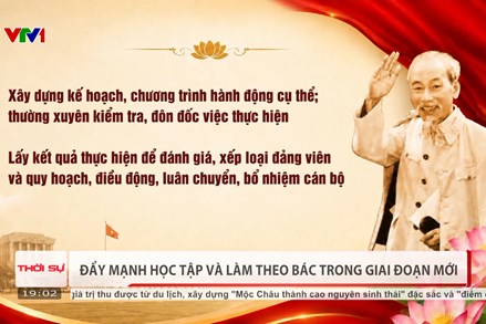 Đẩy mạnh học tập và làm theo Bác trong giai đoạn mới