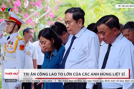 Tri ân công lao to lớn của các anh hùng liệt sĩ