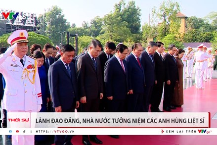 Lãnh đạo Đảng, Nhà nước tưởng niệm các Anh hùng liệt sĩ