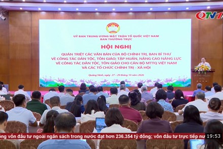 Nâng cao năng lực công tác dân tộc, tôn giáo cho cán bộ Mặt trận