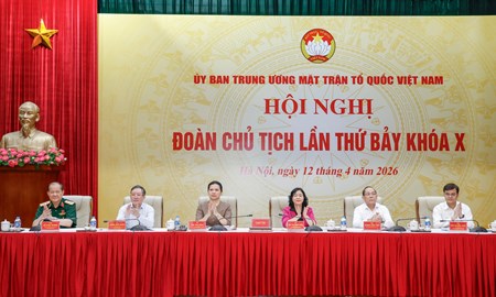 Hội nghị Đoàn Chủ tịch Ủy ban Trung ương MTTQ Việt Nam lần thứ 7, khóa X