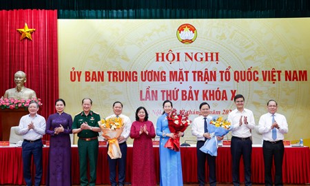 Hội nghị Ủy ban Trung ương MTTQ Việt Nam lần thứ 7 khóa X: Hiệp thương cử 3 Phó Chủ tịch UBTƯ MTTQ Việt Nam