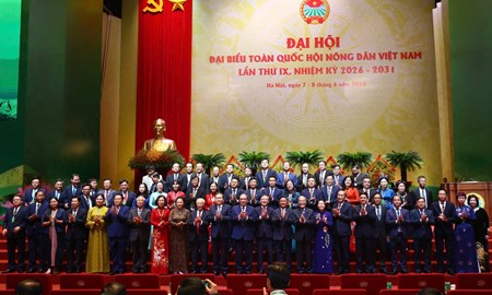 Khai mạc trọng thể Đại hội đại biểu toàn quốc Hội Nông dân Việt Nam lần thứ IX