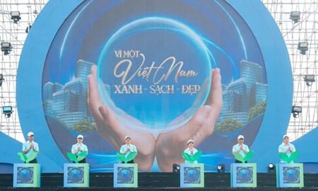 Lễ phát động Quốc gia phong trào toàn dân chung tay bảo vệ môi trường, vì một Việt Nam xanh - sạch - đẹp