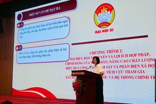 Cụm Thi đua các thành phố trực thuộc Trung ương quán triệt và triển khai Nghị quyết Đại hội MTTQ Việt Nam XI- Ảnh 6.