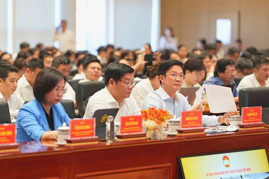 Cụm Thi đua các thành phố trực thuộc Trung ương quán triệt và triển khai Nghị quyết Đại hội MTTQ Việt Nam XI- Ảnh 2.