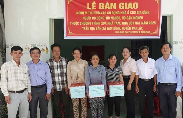 Huyện Cai Lậy chăm lo đời sống nhân dân