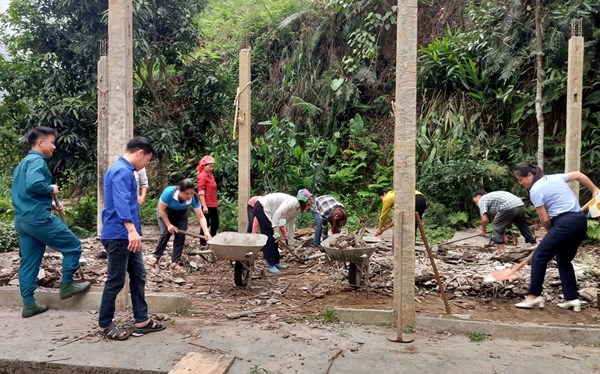 Huyện Văn Yên phát huy vai trò của Mặt trận trong xây dựng nông thôn mới