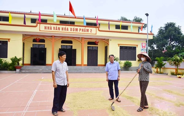 Lan tỏa sức dân tham gia xây dựng nông thôn mới trên địa bàn tỉnh Thái Nguyên