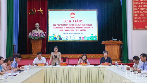 Phú Bình: Phát huy vai trò của MTTQ trong bảo vệ môi trường