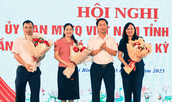 Hội nghị Ủy ban MTTQ tỉnh Thái Bình lần thứ 3, khóa XIX, nhiệm kỳ 2024-2029