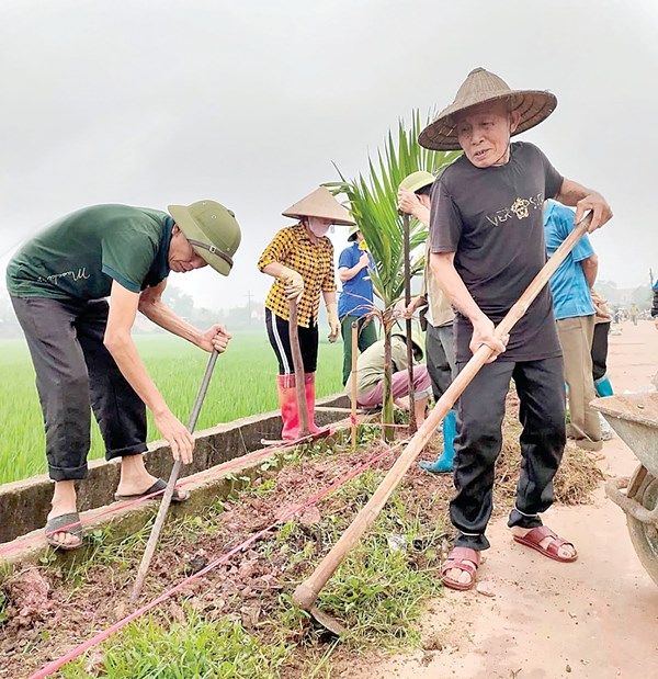 Thái Nguyên: Huy động sức dân, chung tay xây dựng nông thôn mới