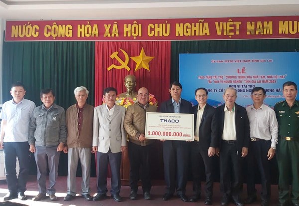 Gia Lai tiếp nhận trên 247 tỷ đồng hỗ trợ xóa nhà tạm, nhà dột nát