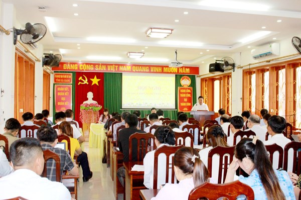 Ủy ban Mặt trận Tổ quốc tỉnh Hà Giang tổ chức Hội nghị lần thứ 3, khóa XV
