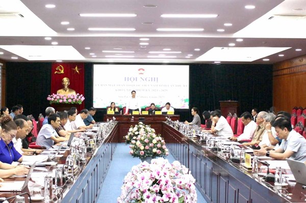 Hội nghị Ủy ban MTTQ Việt Nam tỉnh Sơn La lần thứ ba, khóa XII, nhiệm kỳ 2024-2029 