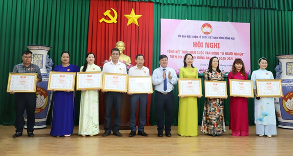 Đồng Nai: Hơn 3,7 ngàn tỷ đồng thực hiện Cuộc vận động Vì người nghèo giai đoạn 2021-2025