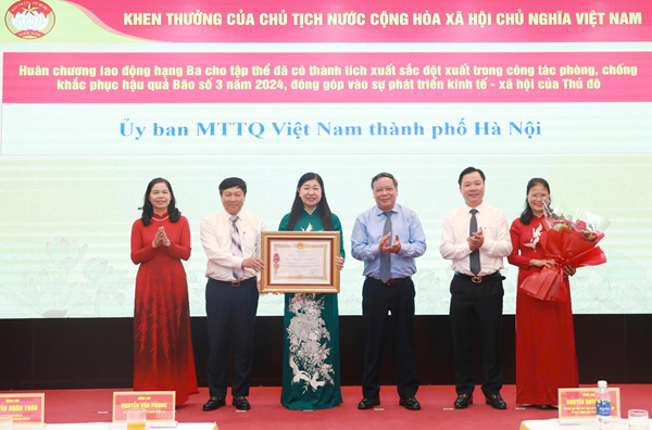 Ủy ban MTTQ Việt Nam thành phố Hà Nội sơ kết công tác Mặt trận 6 tháng đầu năm, triển khai nhiệm vụ trọng tâm 6 tháng cuối năm 2025