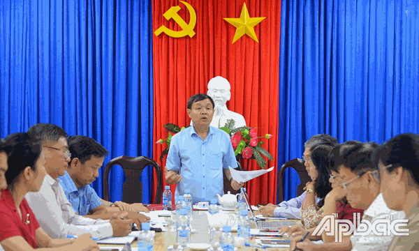 Ủy ban MTTQ tỉnh Đồng Tháp họp Ban Thường trực tháng 7/2025