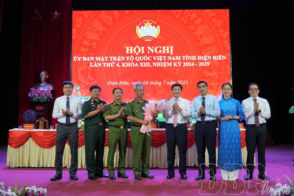 Hội nghị Ủy ban MTTQ Việt Nam tỉnh Điện Biên lần thứ 4, nhiệm kỳ 2024 – 2029