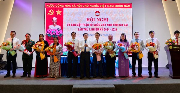 Hội nghị lần thứ nhất Ủy ban MTTQ Việt Nam tỉnh Gia Lai nhiệm kỳ 2024-2029