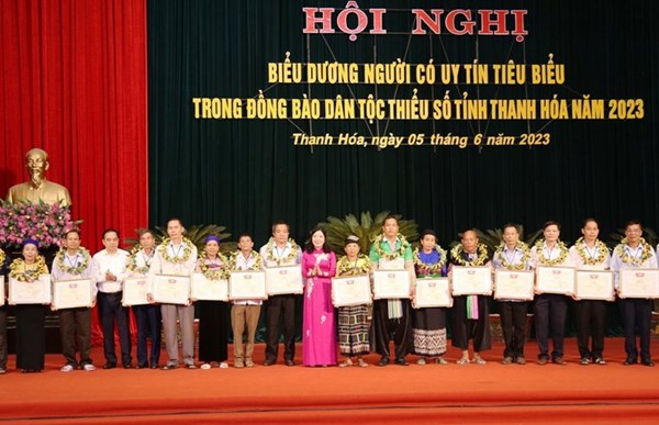 Thanh Hóa: Phát huy vai trò người có uy tín trong đồng bào dân tộc thiểu số