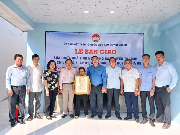 Thành phố Hồ Chí Minh: Hàng trăm căn nhà được xây dựng, sửa chữa hỗ trợ người nghèo